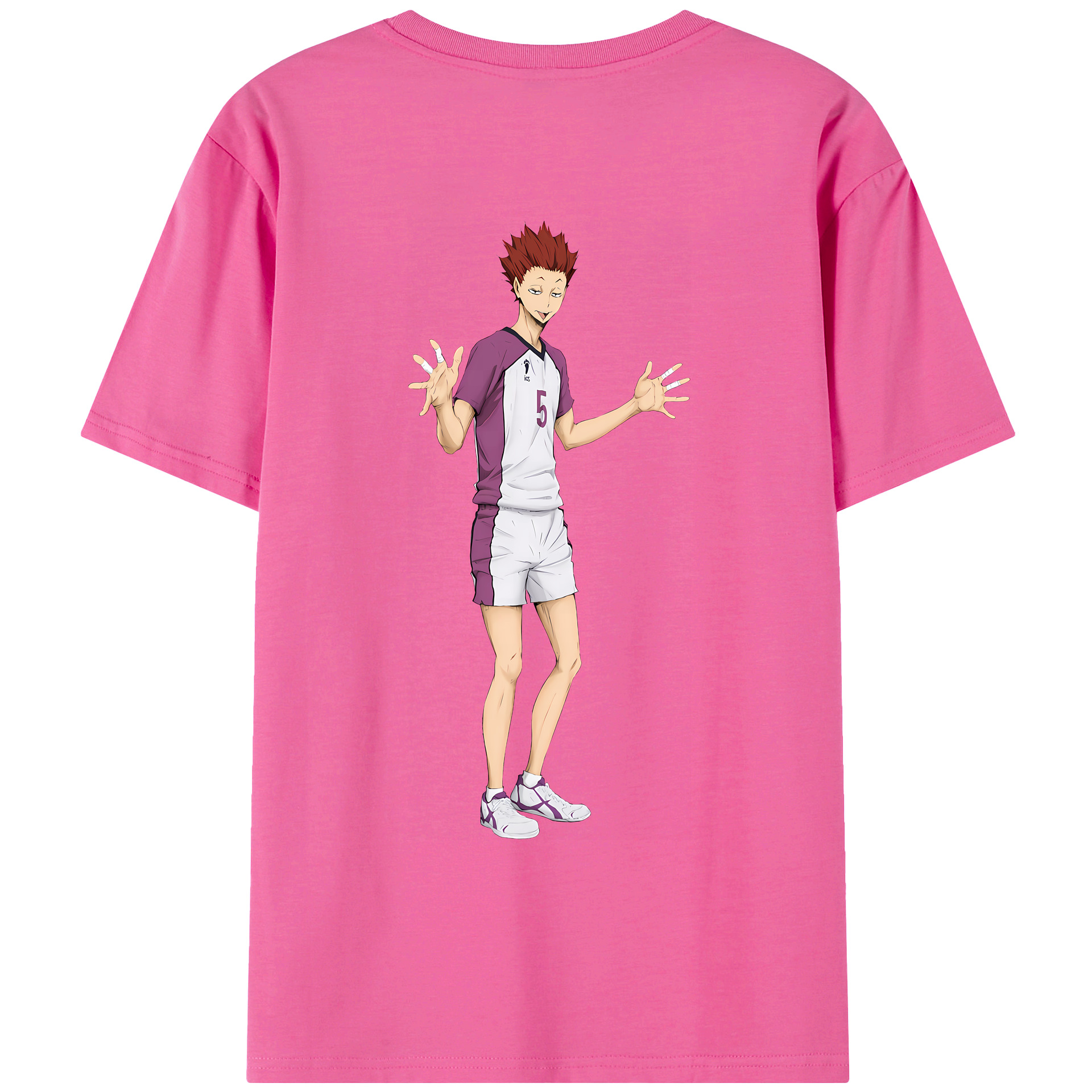 （画像用） ハイキュー!! Haikyu!! レディース半袖Tシャツ(バックプリント)